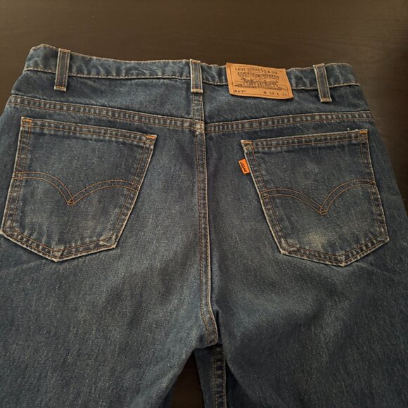 Vintage Mens Levis 517 Made In USA Denim Jeans Size 33 X 28 - Picture 4 of 9